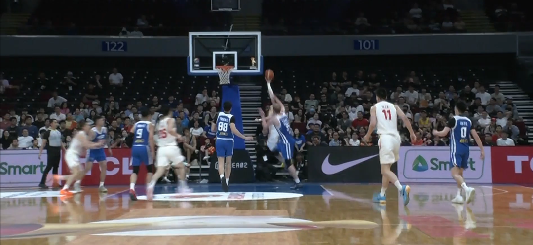 球天下体育-世预赛|有惊无险！中国男篮100：93击败中国台北，迎两连胜