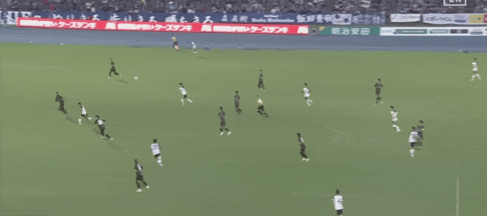 日职乙半场：西川幸之介送礼，古斯塔沃传射，磐田喜悦2-0水户蜀葵